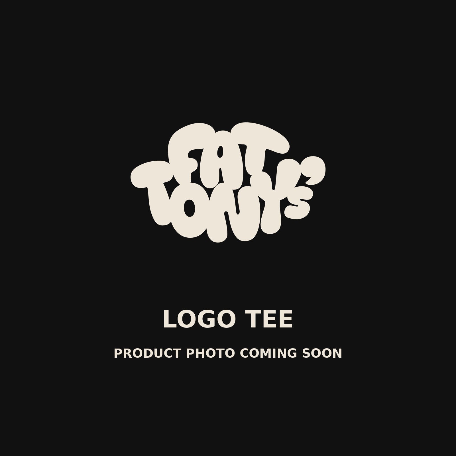 Fat Tony's Logo Tee — placeholder image